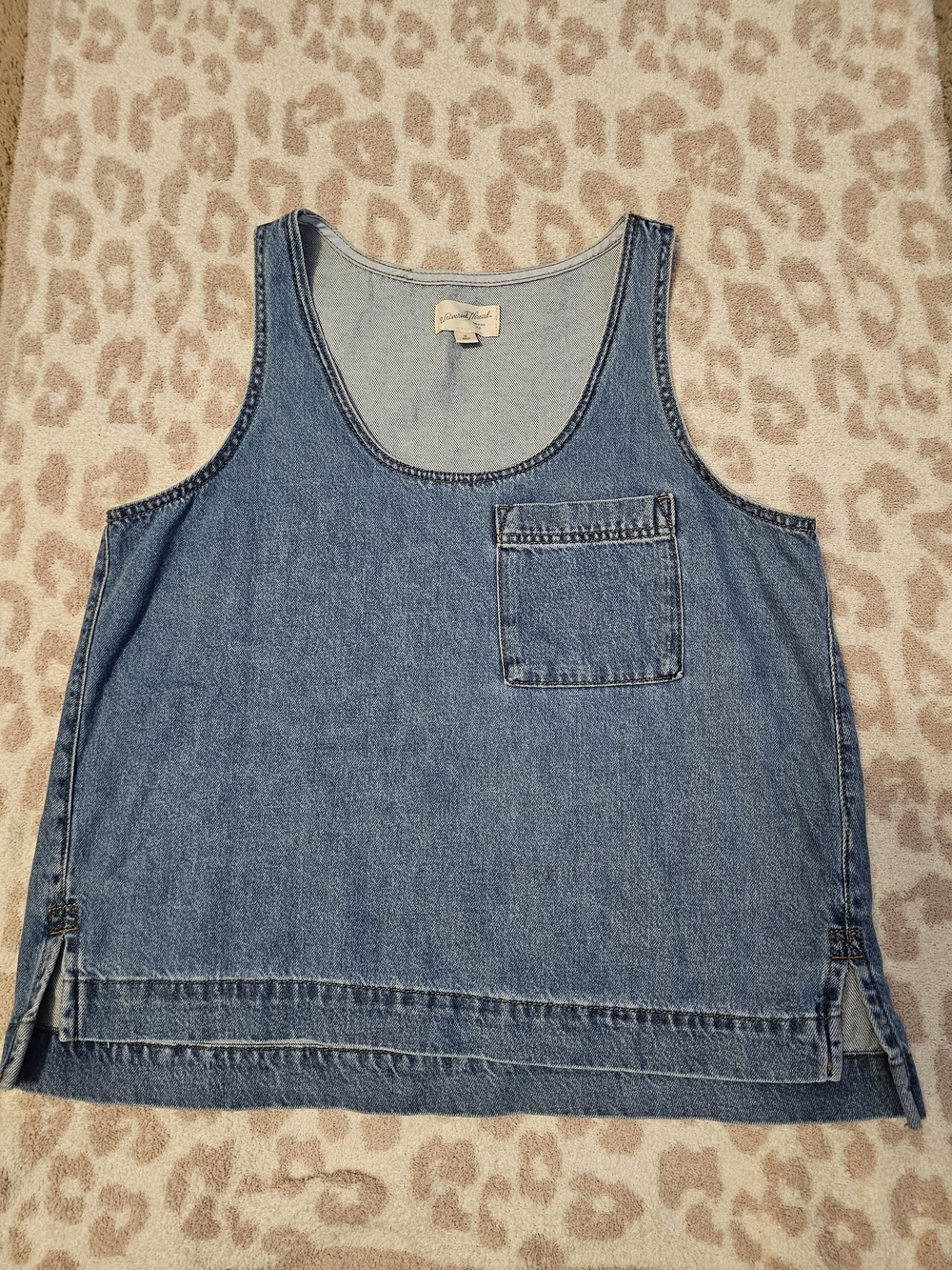 Denim Tank Top